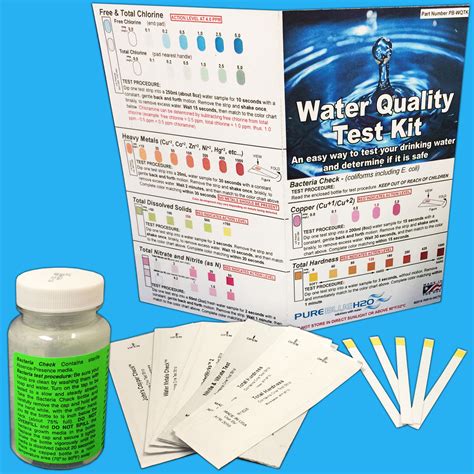 bottle water purity tests|best water quality testing kit.